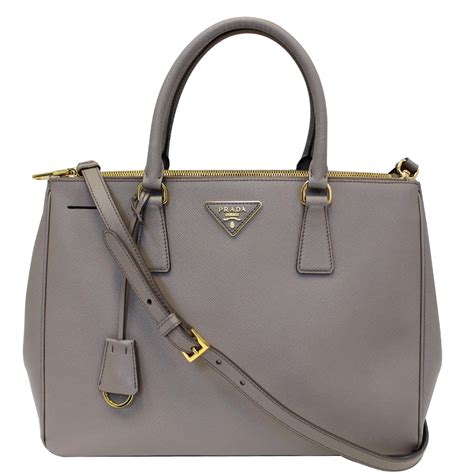 prada saffiano double zip medium|prada saffiano bags review.